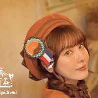 オランジェットロゼットブローチ
