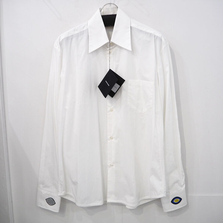 NAMACHEKO ホワイト 長袖シャツ 3336f980e6012fed531481033b9a60