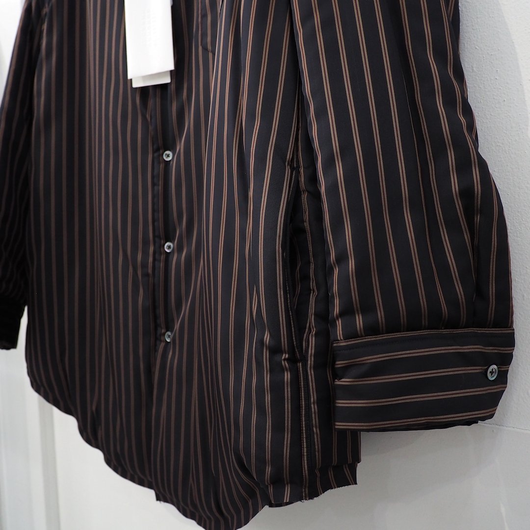 新品 定価218900円 メゾンマルジェラ 22aw 中綿 オーバーサイズ シャツ