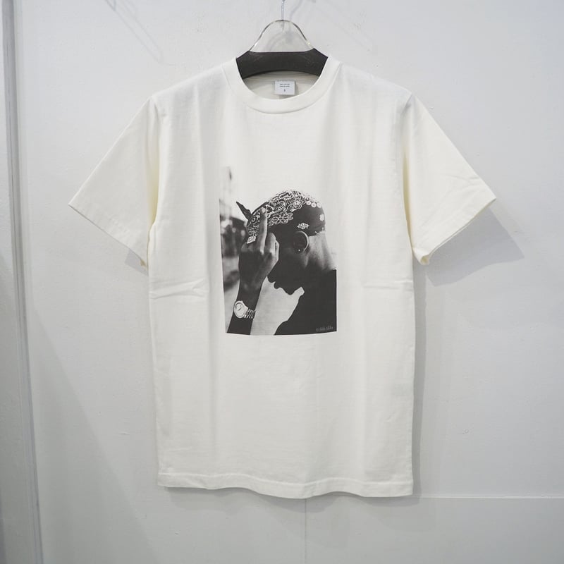 新品 定価10780円 バイウェア 公式 2PAC プリント ヘビーウェイト T 