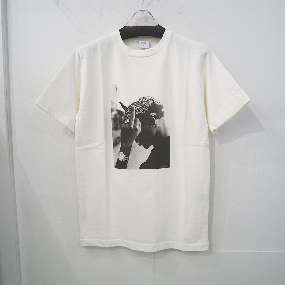 新品 定価10780円 バイウェア 公式 2PAC プリント ヘビーウェイト T