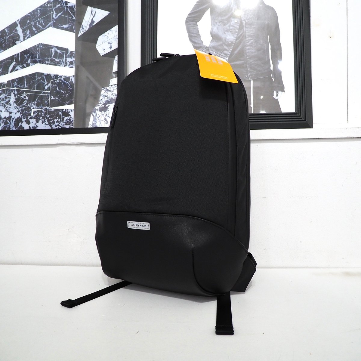 新品 定価25080円 モレスキン 防水 メトロ バックパック 黒 ブラック 