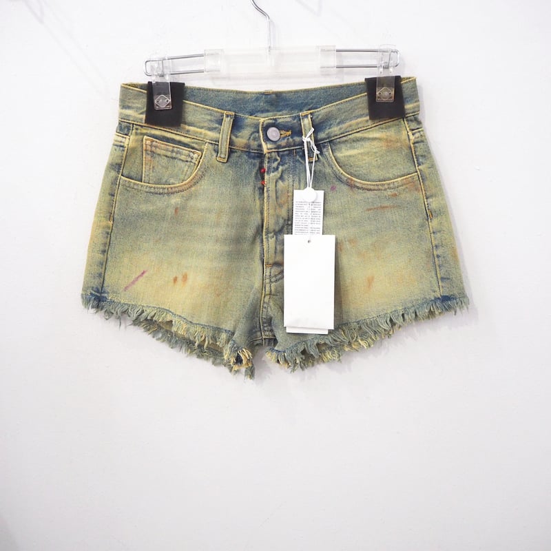新品 定価8万 メゾンマルジェラ 23ss デニム ショーツ アイス