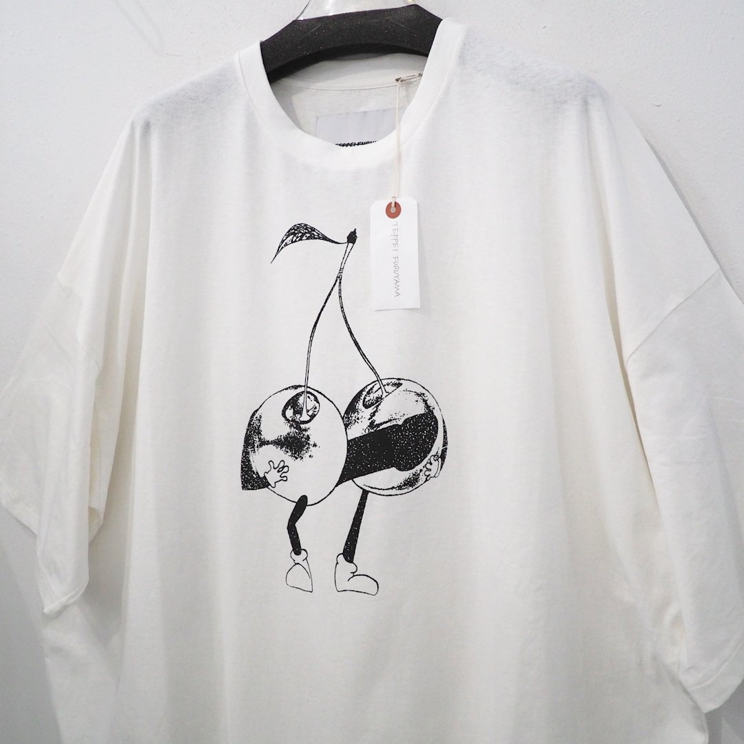 新品 定価13200円 テッペイフルヤマ 24ss プリント オーバーサイズ T 新品 定価13200円 テッペイフルヤマ 24ss プリント オーバー