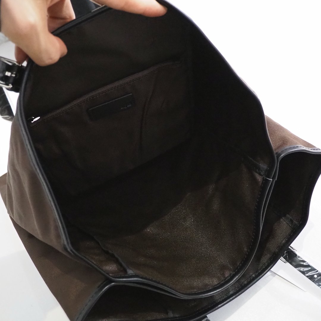 新品 定価18700円 ウィムガゼット 2.718 軽量 撥水 トート バッグ 茶