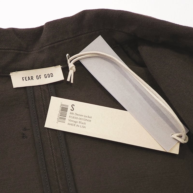 新品 定価157300円 フィアオブゴッド 8th ジップ デニム