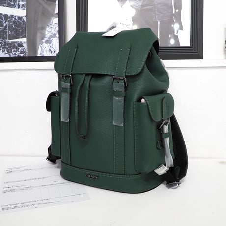 グレー レザー バックパック シワナイロンLリュックA4ジャスト（40181） : 商品詳細