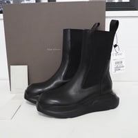 新品 定価176000円 リックオウエンス ゲスビートル サイドゴア ブーツ 黒 ブラック 36 23cm