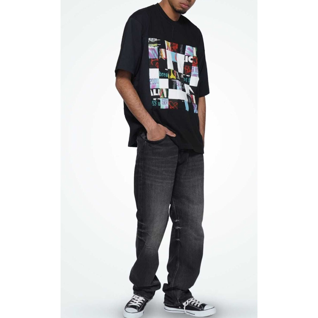 チルドレンオブザディスコーダンス  センブル サイズ:1  COTDSEMBLCS-225K パッチワークリメイクTシャツ 中古 BS99 新品 定価69300円 チルドレンオブザディスコーダンス x センブル 24ss