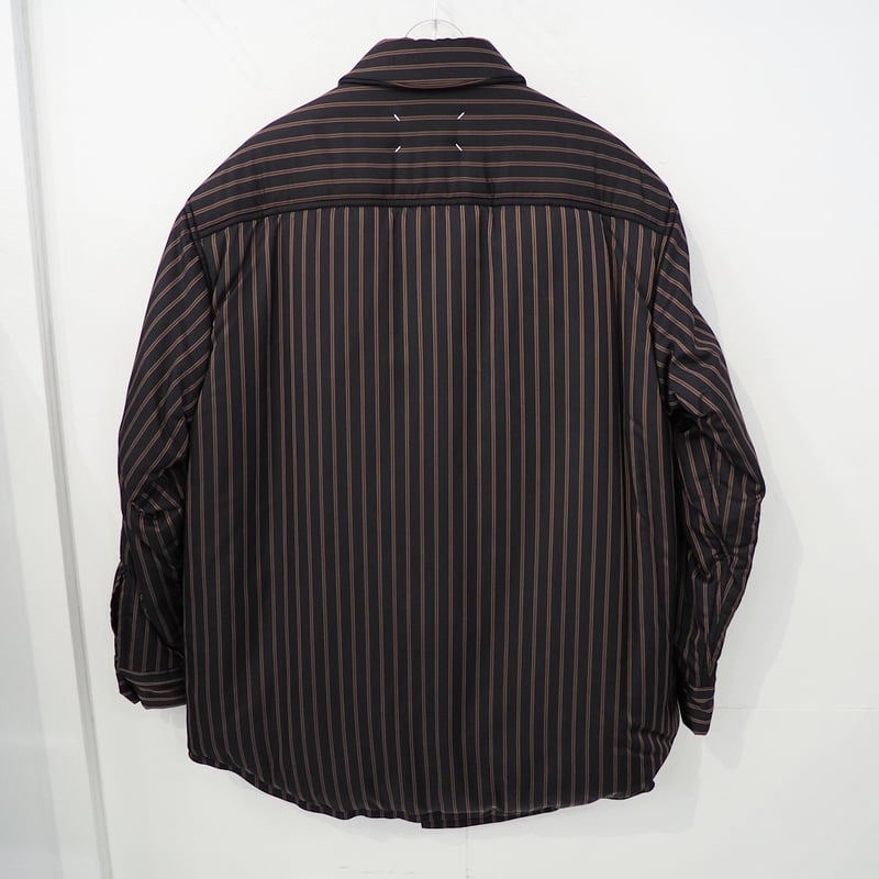 新品 定価218900円 メゾンマルジェラ 22aw 中綿 オーバーサイズ シャツ