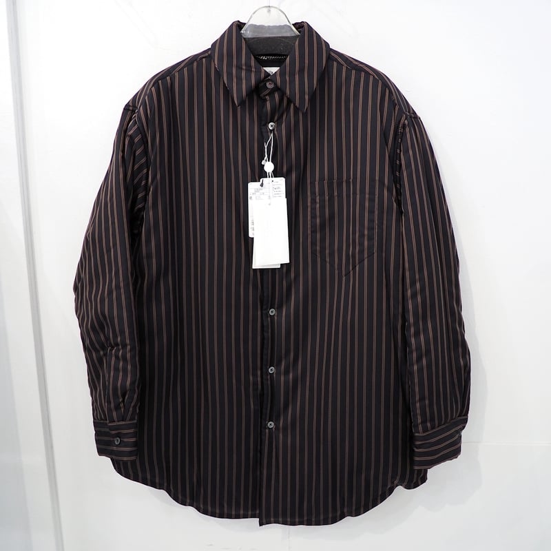 新品 定価218900円 メゾンマルジェラ 22aw 中綿 オーバーサイズ シャツ
