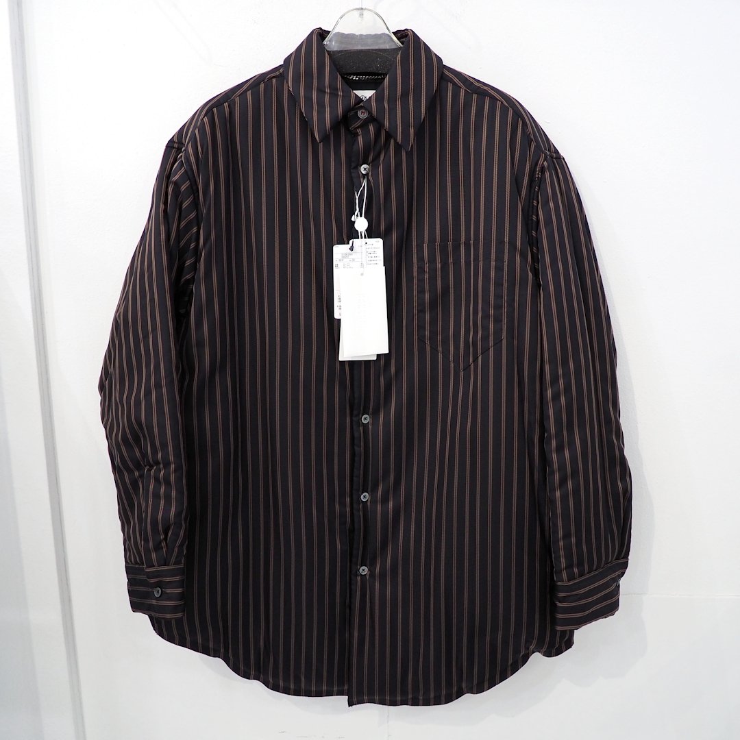 新品 定価218900円 メゾンマルジェラ 22aw 中綿 オーバーサイズ シャツ