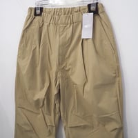 新品 定価37400円 ネオンサイン 24ss デザイン クロップド サルエル