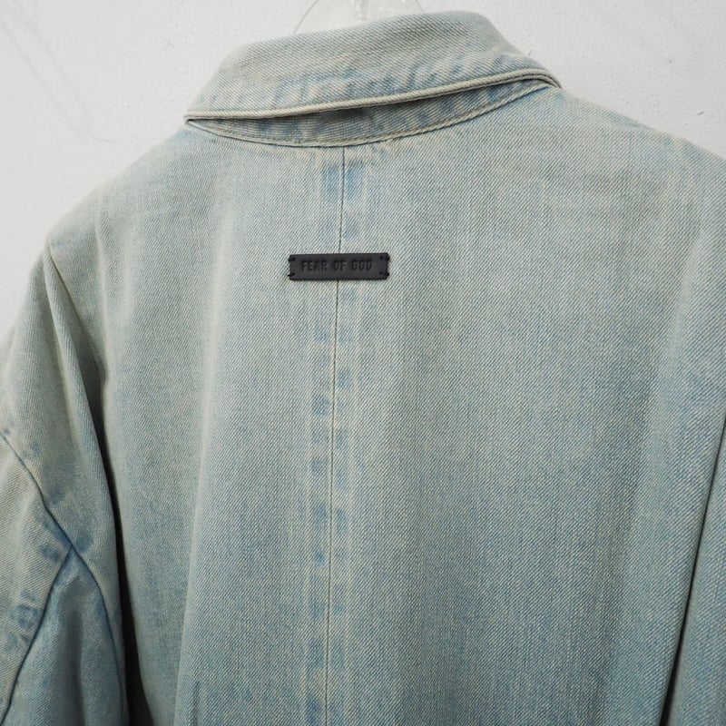 新品 定価157300円 フィアオブゴッド 8th ジップ デニム ジャケット 新品 定価157300円 フィアオブゴッド 8th ジップ デニム