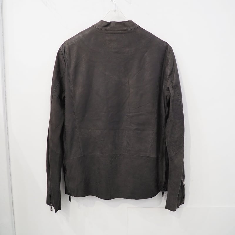 新品 定価20万 ジョルジオブラット ラム レザー シングル ライダース