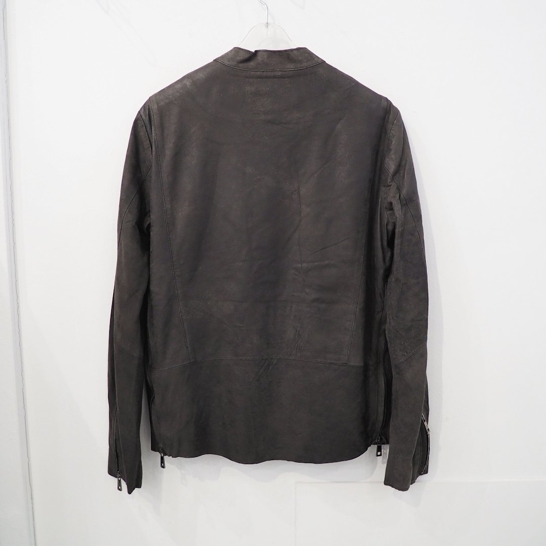 新品 定価20万 ジョルジオブラット ラム レザー シングルライダースジャケット 新品 定価20万 ジョルジオブラット ラム レザー シングル