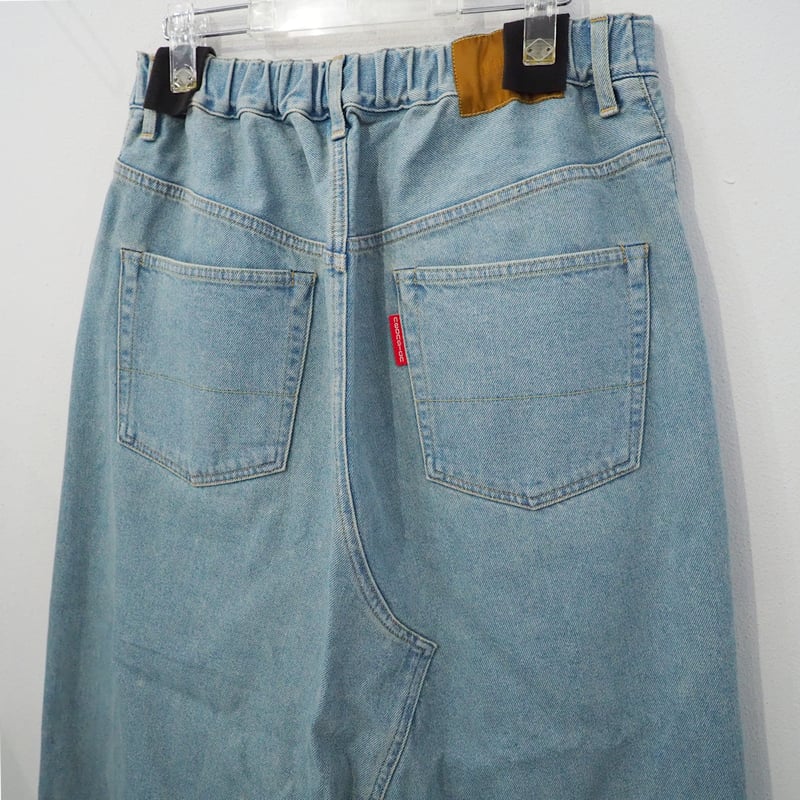 新品 定価37400円 ネオンサイン 24ss デザイン クロップド サルエル 新品 定価37400円 ネオンサイン 24ss デザイン クロップド