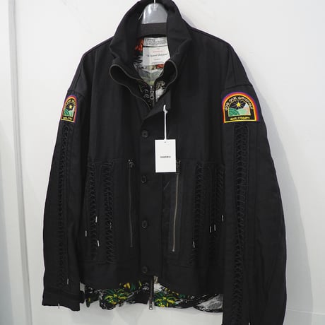 【新品レア】 リバーシブルブルゾンジャケット 黒 リバーシブルブルゾン | STORES