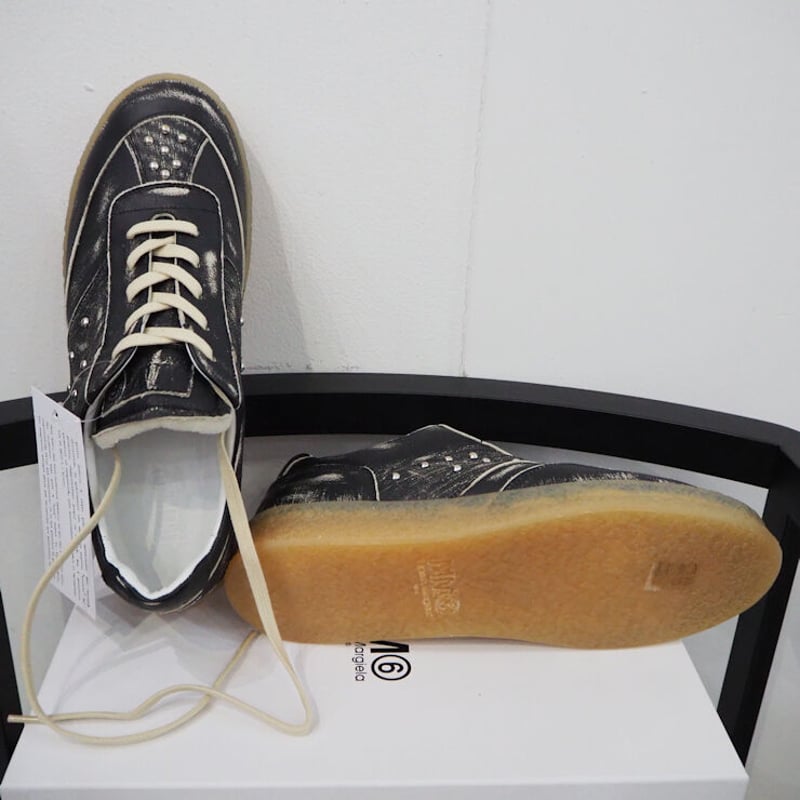 新品 定価66000円 MM6 メゾン マルジェラ 22aw ヴィンテージ加工 