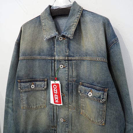 新品未使用✨定価93100円KENZO ケンゾー Nigo デニム　ジャケット KENZO ケンゾー グラフィックプリントデニムジャケット ブルー