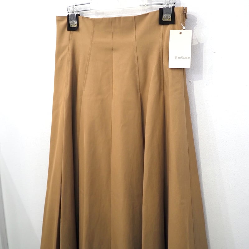 新品 定価44000円 ウィムガゼット 25ss 春夏 フレアチノロングスカート 新品 定価44000円 ウィムガゼット 25ss 春夏 フレア チノ ロング