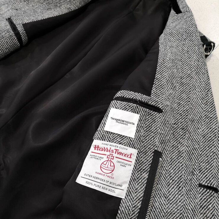 新品 定価263890円 タカヒロミヤシタ ザ ソロイスト x ハリスツイード