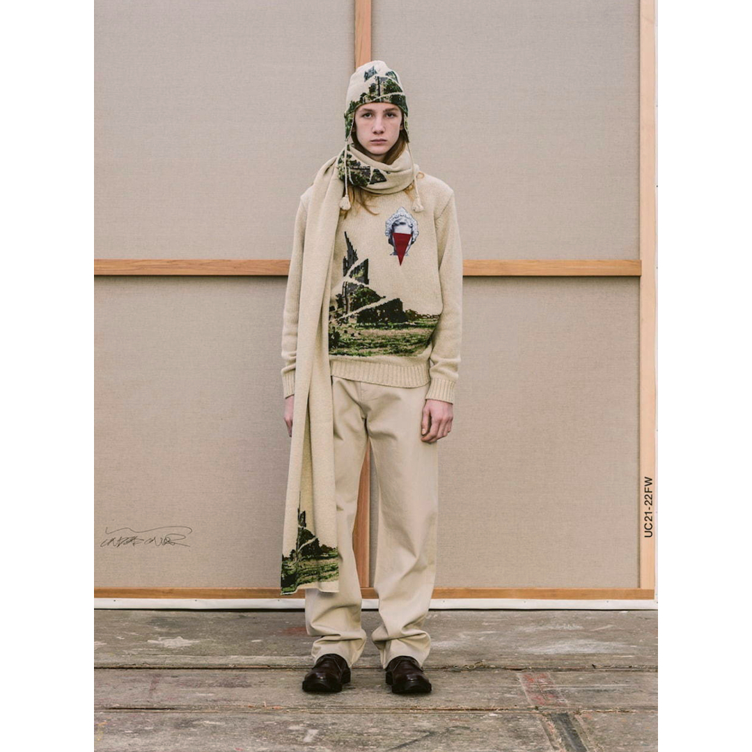新品 定価44000円 アンダーカバー 21aw ポーチ付き デニム パンツ 