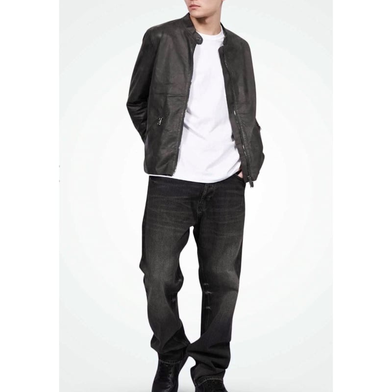 新品 定価20万 ジョルジオブラット ラム レザー シングルライダースジャケット 新品 定価20万 ジョルジオブラット ラム レザー シングル