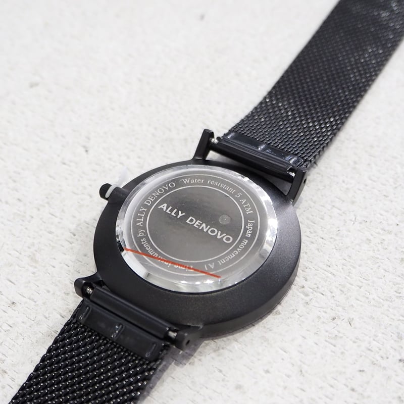新品 定価22000円 スイス ALLY DENOVO 大理石 デザイン 腕時計