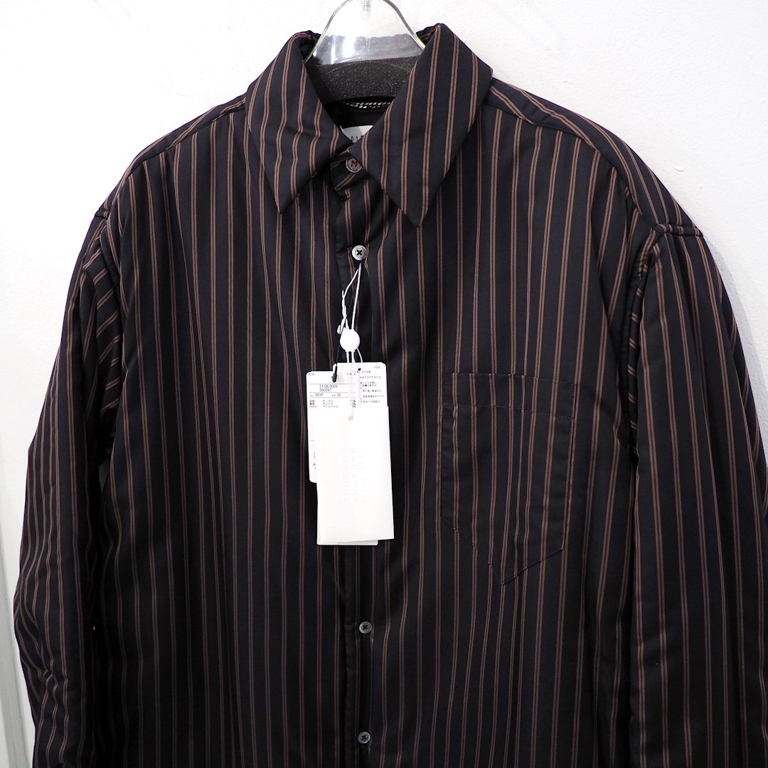 新品 定価218900円 メゾンマルジェラ 22aw 中綿 オーバーサイズ シャツ
