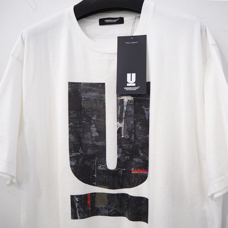 XL 新品 30周年 限定 アンダーカバー SCAB 瘡蓋 Uロゴ Tシャツ 白 