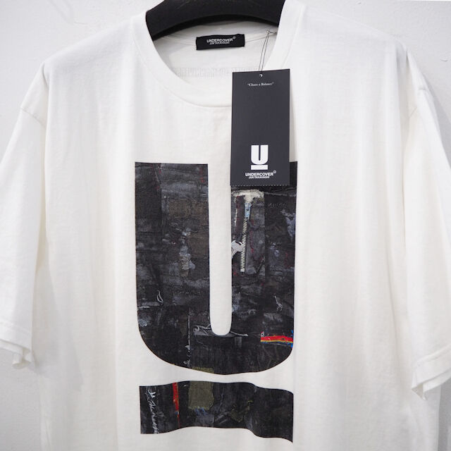 XL 新品 30周年 限定 アンダーカバー SCAB 瘡蓋 Uロゴ Tシャツ 白