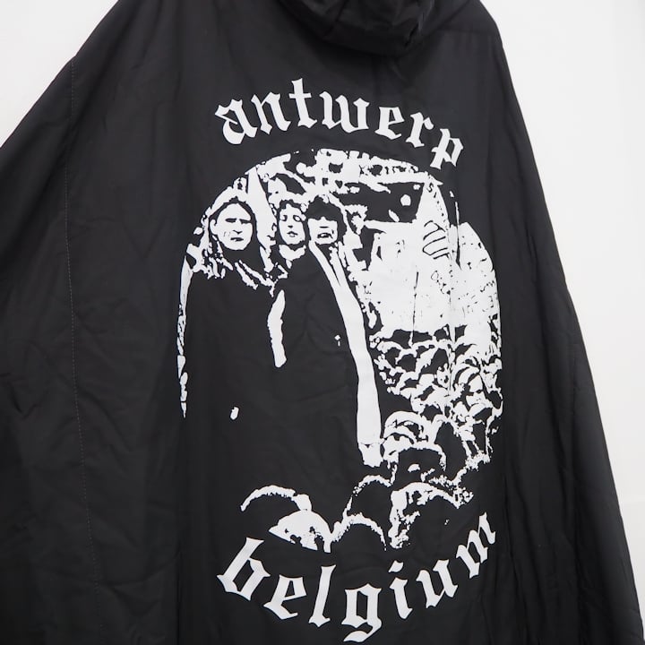 世界50着限定 ラフシモンズ テロ期 プリント レイブ ブランケット