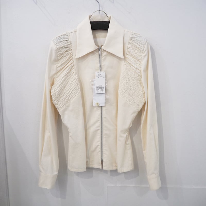 新品 定価152900円 メゾンマルジェラ 22ss 春夏 ジップ シャツ 新品 定価152900円 メゾンマルジェラ 22ss 春夏 ジップ シャツ