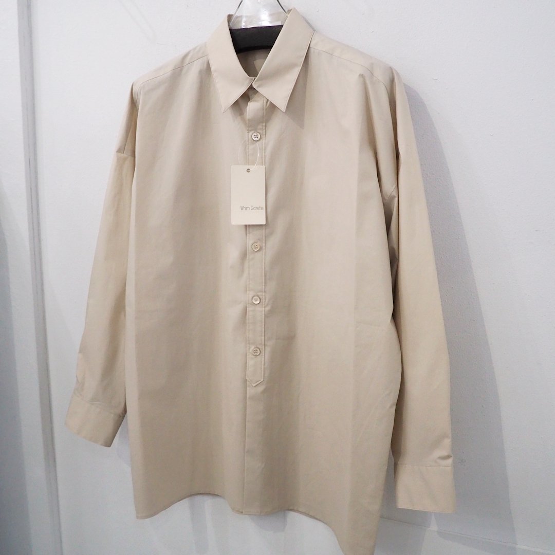 新品 定価30800円 ウィムガゼット 25aw 日本製 上質 ドルマンスリーブ 