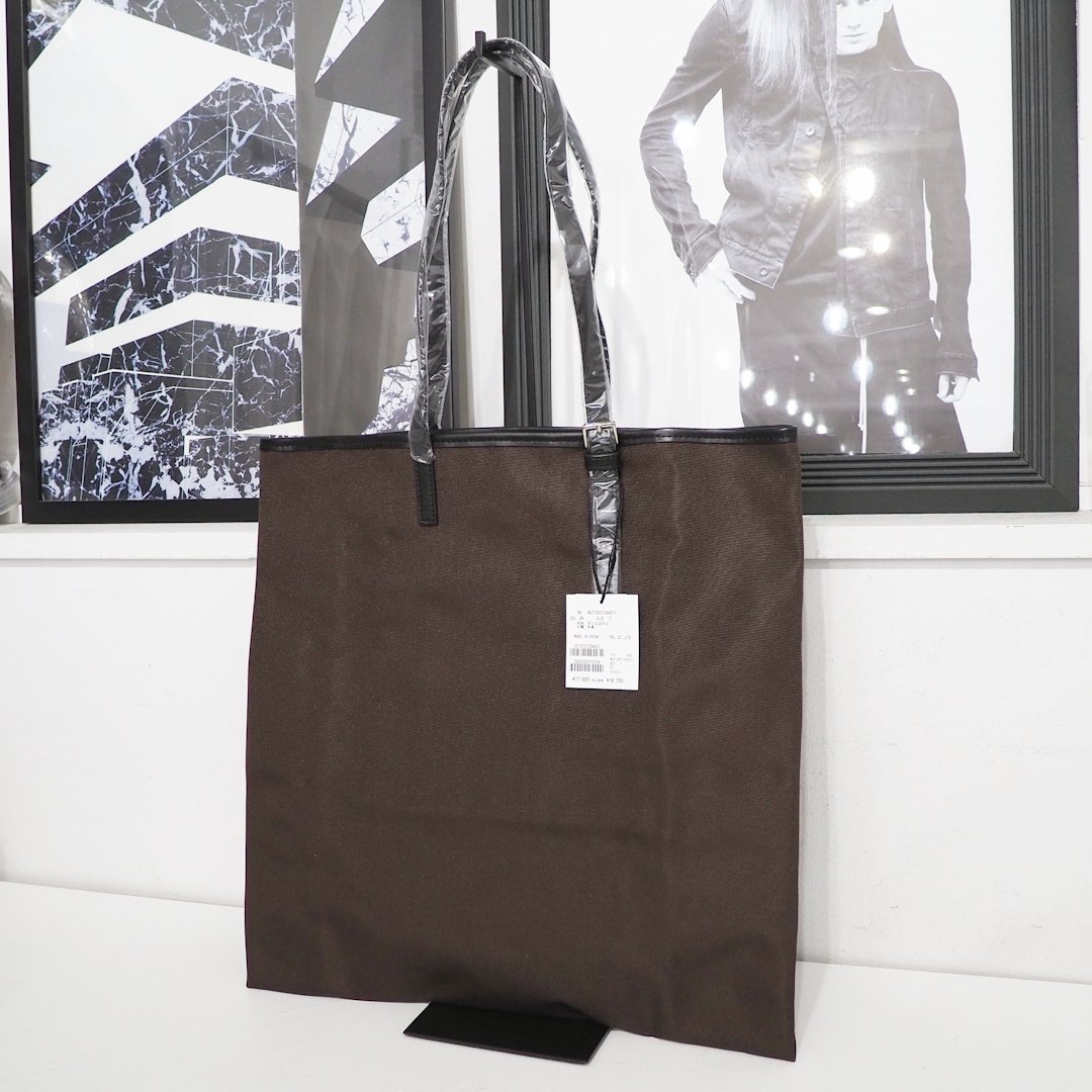 土日限定値下げ　ウィムガゼット HARVY トートバッグ ダークブラウン 新品 定価18700円 ウィムガゼット 2.718 軽量 撥水 トート バッグ 茶