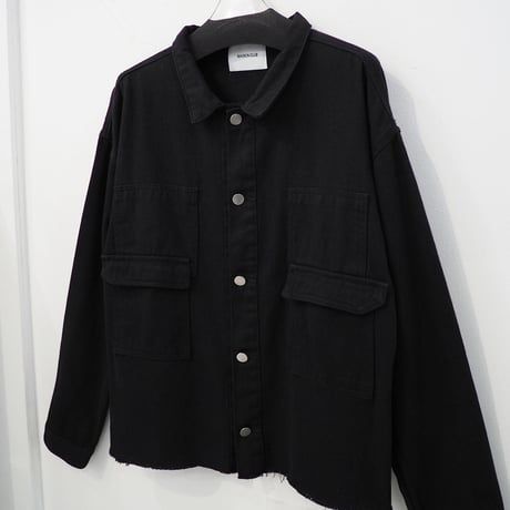 ブラックデニムジャケット | STORES