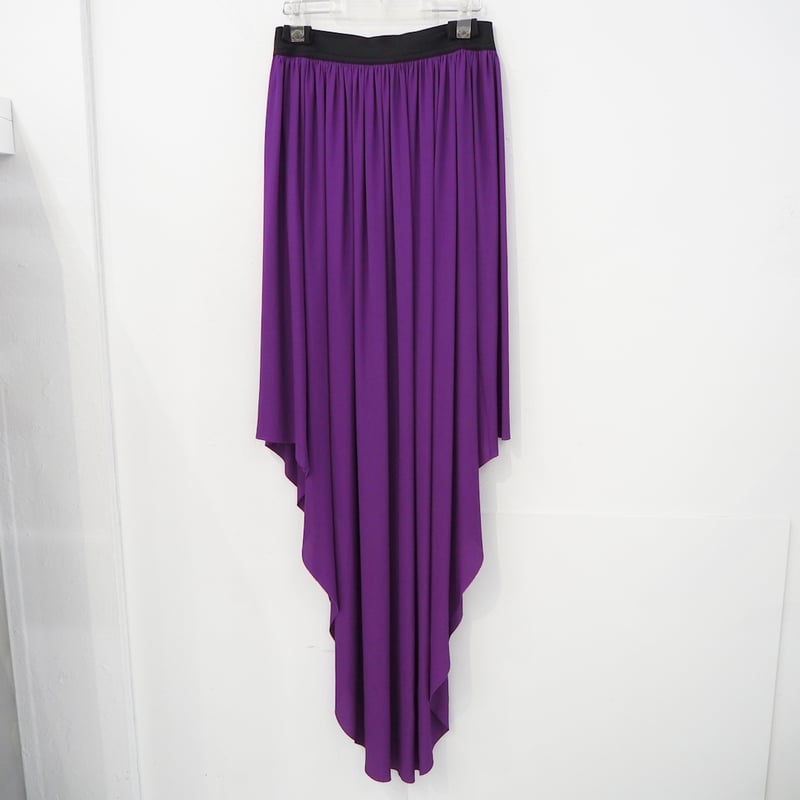 新品 定価145750円 アンドゥムルメステール シフォン スカート 紫