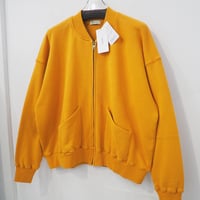 新品 定価14300円 ジャーナルスタンダード レリューム ヴィンテージ スウェット 短丈 ジップ カーディガン 黄色 イエロー メンズ M L