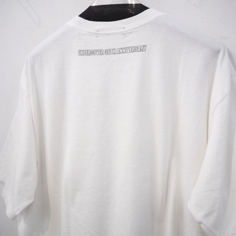 XL 新品 30周年 限定 アンダーカバー SCAB 瘡蓋 Uロゴ Tシャツ 白