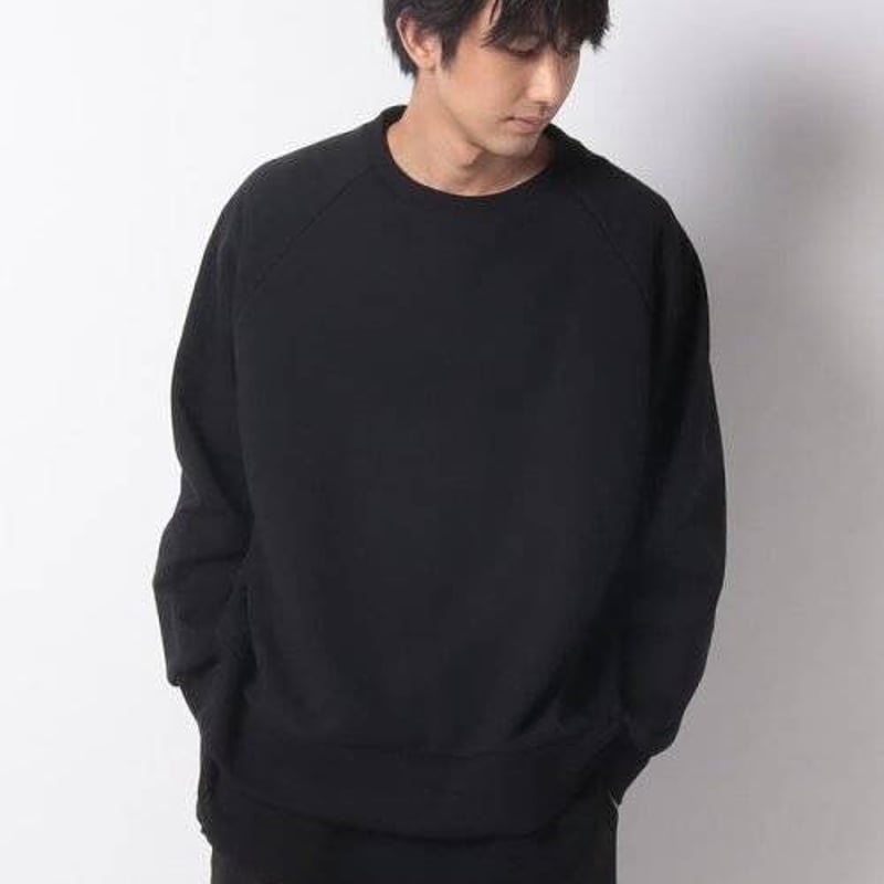 L.G.B. ブラック トレーナー Mサイズ 新品 定価19580円 日本製 モモトセ オーバーサイズ スウェット 黒