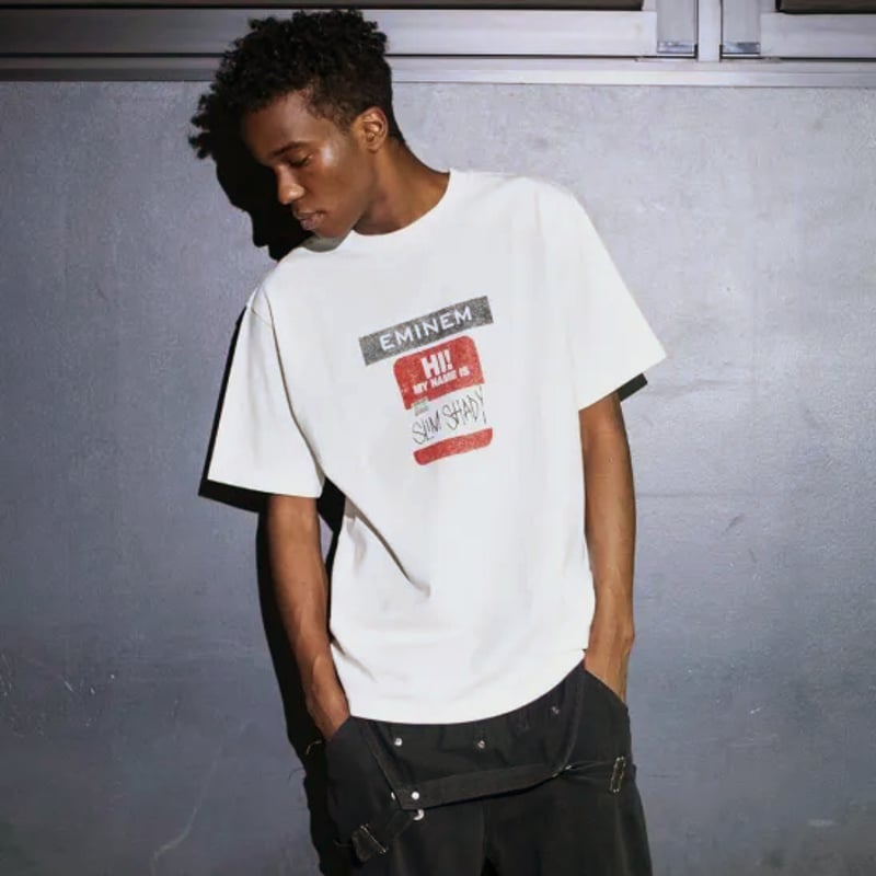 新品 定価10780円 バイウェア 公式 エミネム My name is プリント 