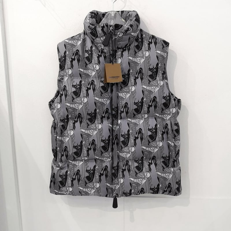 新品 定価324500円 バーバリー リカルドティッシ リアル ダウンベスト