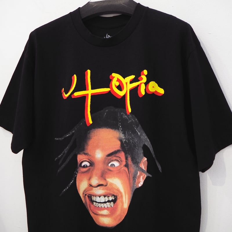 Tratvis Scott CACTUS JACK Tシャツ 新品 Travis Scott Cactus Jack x Jordan MJ TS Logo Tee Sail Men's