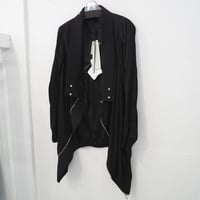 定価28万 リックオウエンス 16ss 春夏 エクスプローダー ジャケット 黒 