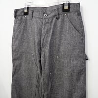 新品 定価37400円 ネオンサイン 24ss デザイン クロップド サルエル