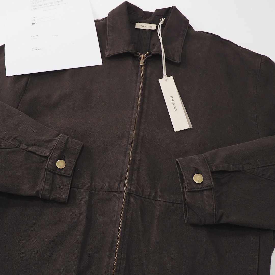 新品 定価157300円 フィアオブゴッド 8th ジップ デニム ジャケット 新品 定価157300円 フィアオブゴッド 8th ジップ デニム