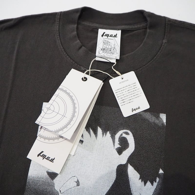 新品 定価11000円 公式 エヴァンゲリオン x fmcd ヴィンテージ加工 T