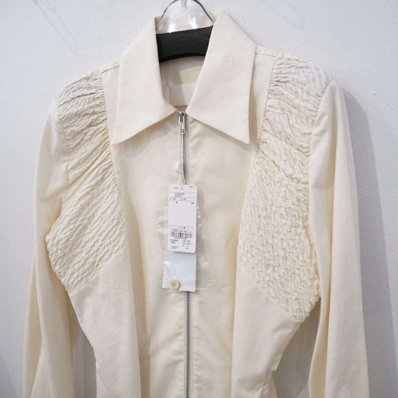 新品 定価152900円 メゾンマルジェラ 22ss 春夏 ジップ シャツ 新品 定価152900円 メゾンマルジェラ 22ss 春夏 ジップ シャツ
