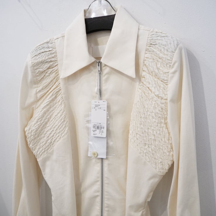 新品 定価152900円 メゾンマルジェラ 22ss 春夏 ジップ シャツ 新品 定価152900円 メゾンマルジェラ 22ss 春夏 ジップ シャツ